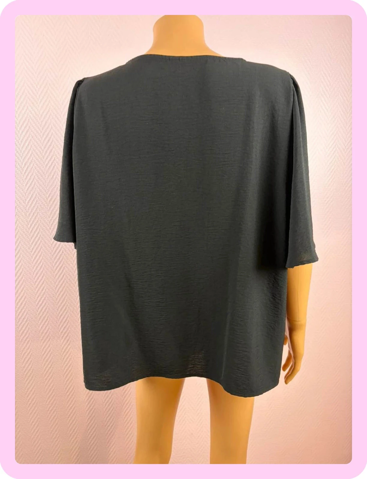 Blusa leve Vero MODA usada uma vez tamanho 50 – photo 4